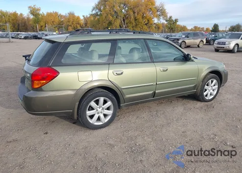2006 Subaru Outback 2.5I Limited из США, поврежденный, VIN 4S4BP62C567325964
